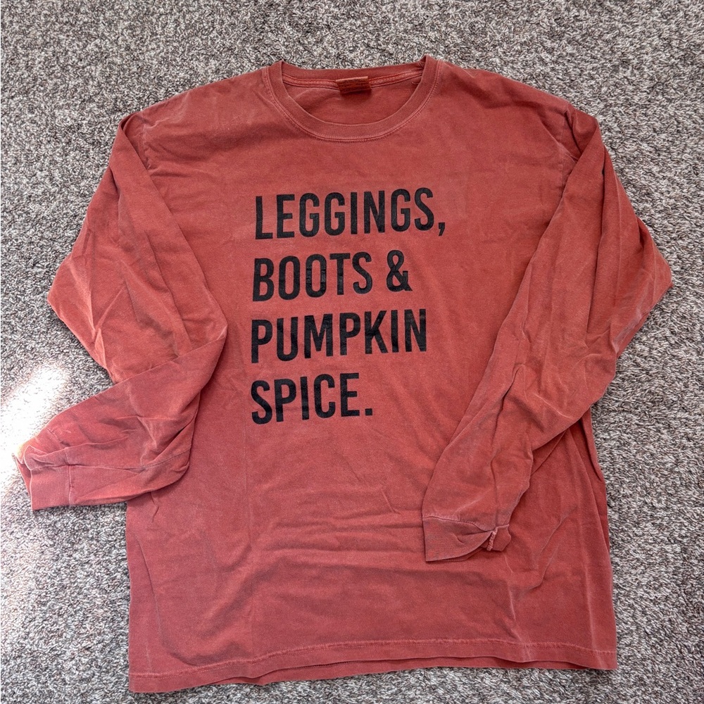 Comfort Colors Terracotta Long Sleeve Tee